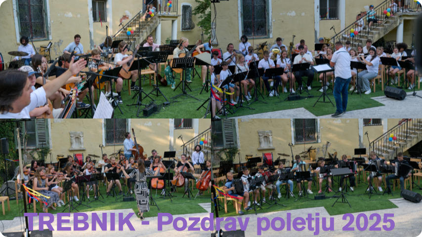 Koncert pozdrav poletju Trebnik 2025 - VIDEO